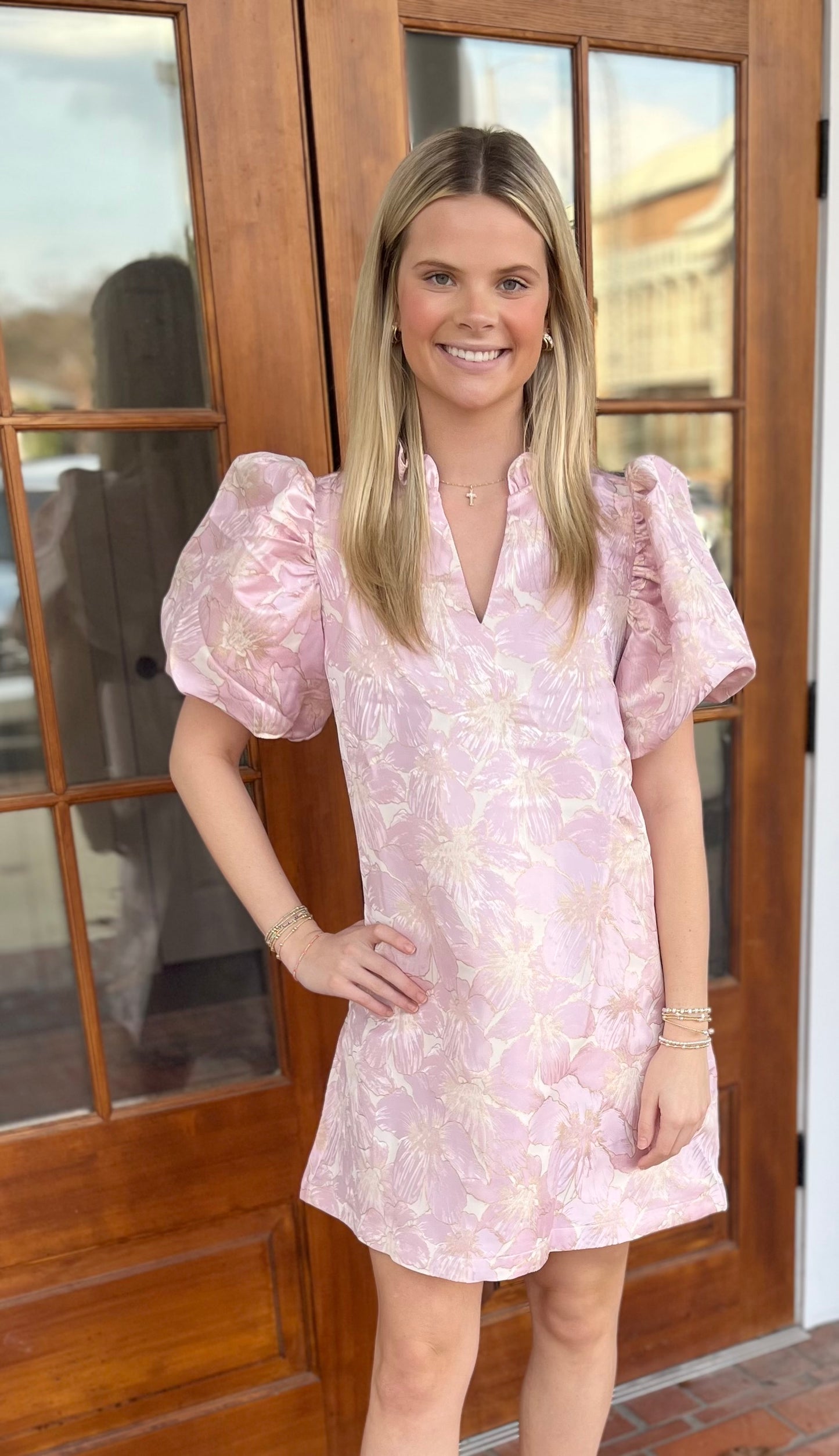 The Olivia Dress in Pink