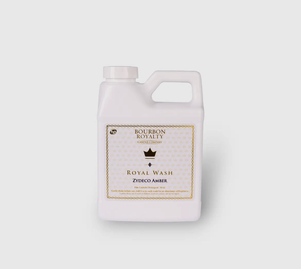 Bourbon Royalty Zydeco Amber Detergent 16 oz