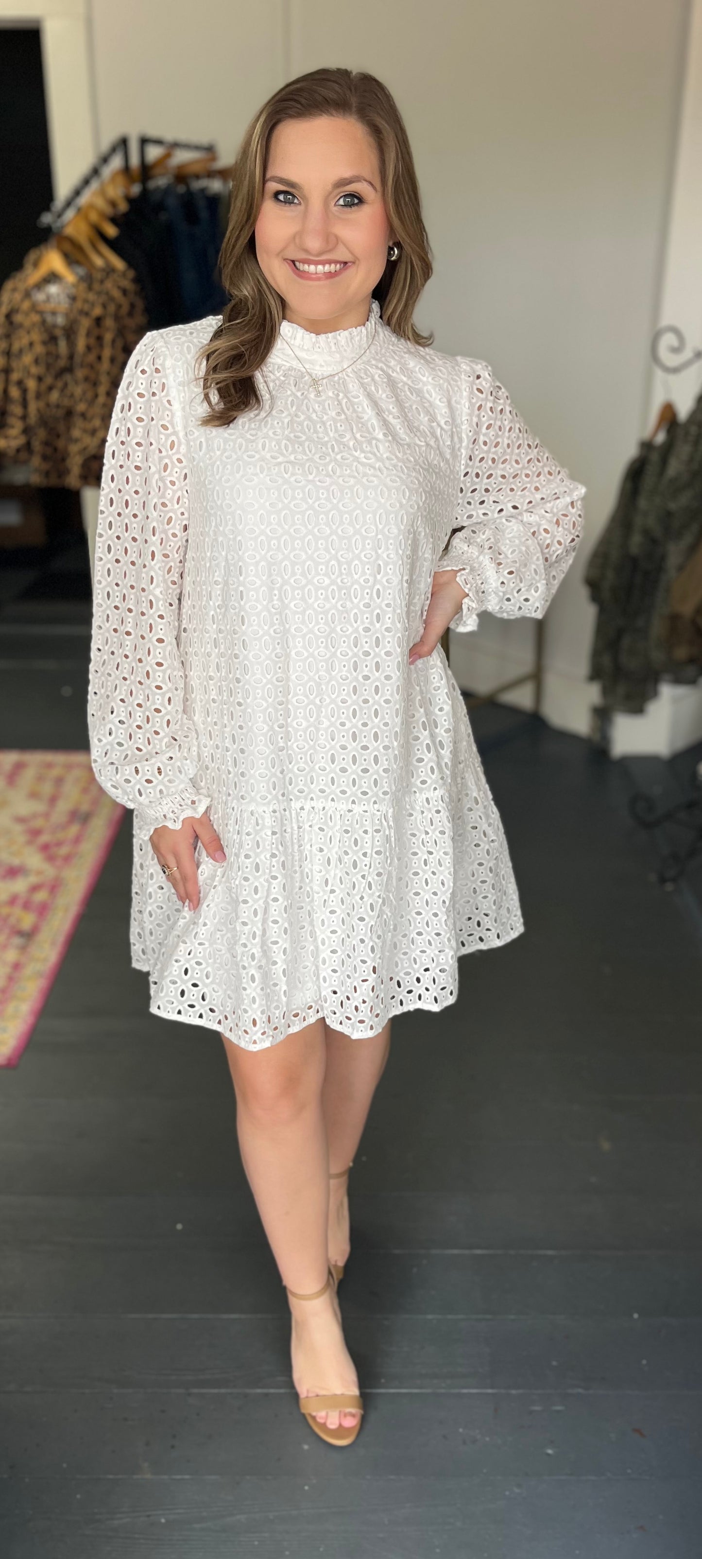 The Sydney Dress in White