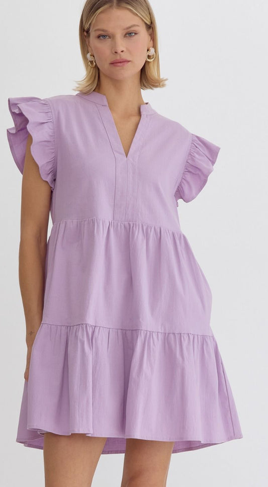 The Celia Dress is Lavender