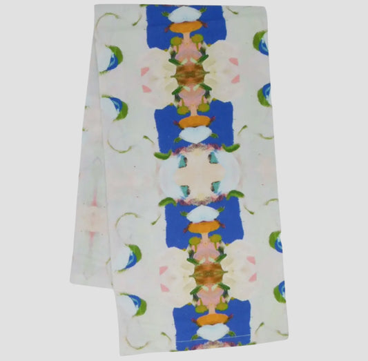 Laura Park Monet’s Garden Navy Tea Towel
