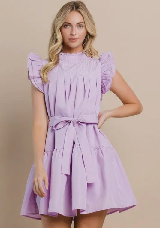 The Caroline Dress in Lavender