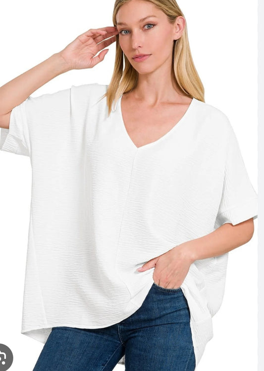 The Simplicity Top in White