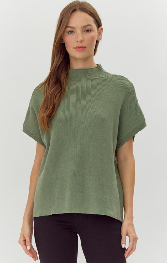 The Blair Sweater in Sage